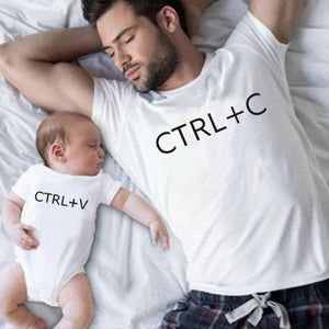 T-Shirt Père Fils Ctrl C