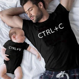 T-Shirt Père Fils Ctrl C