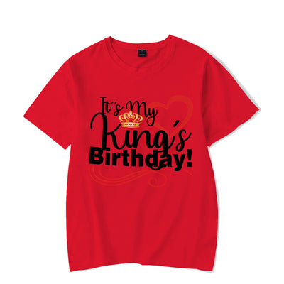 T Shirt Couple King Anniversaire