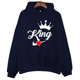 Sweat Couple King Queen Coeur