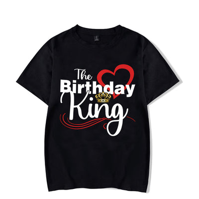 T Shirt Couple King Anniversaire