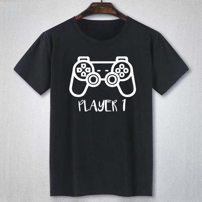 T Shirt Père Fils Console de Jeux