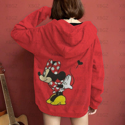Sweat Couple Disney Rouge