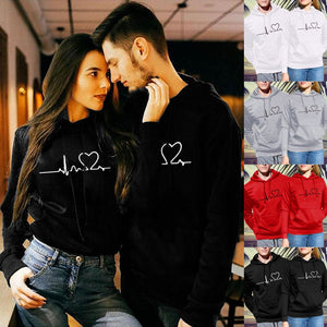 Sweat Couple Battement de Coeur