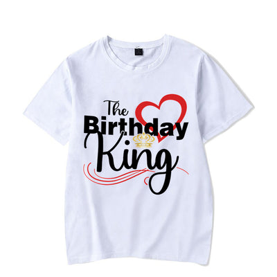 T Shirt Couple King Anniversaire