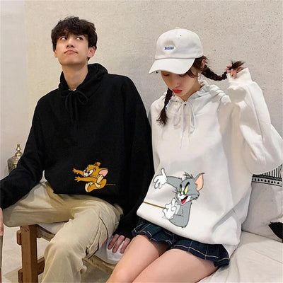 Sweat pour Couple Tom et Jerry