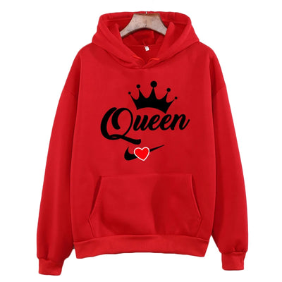 Sweat Couple King Queen Coeur