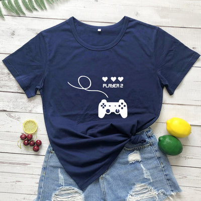 T Shirt Couple Jeux
