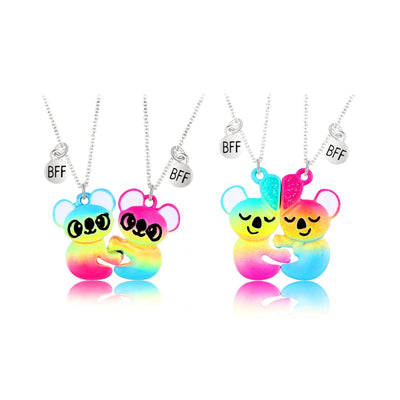 Collier Meilleure Amie Koalas Multicolores