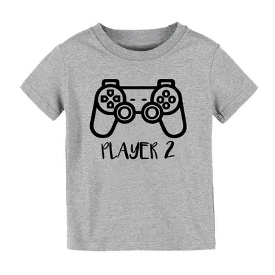 T Shirt Père Fils Console de Jeux