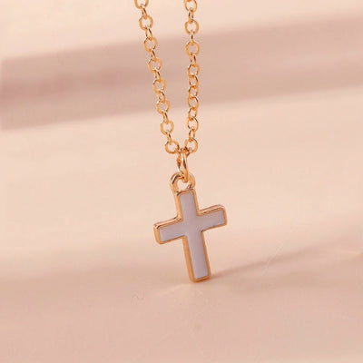 Collier Meilleure Amie Croix