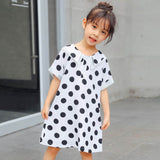 Robe à Pois Mere Fille - Enfant