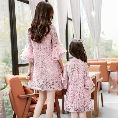 Robe Ceremonie Dentelle Fille