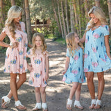 Robe Assortie Maman et Fille