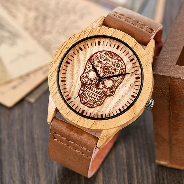 Montre Couple en Bois