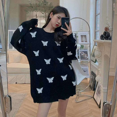 Pull Couple Papillon