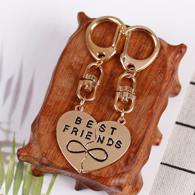 Porte Clé Coeur Meilleure Amie