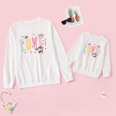 Pull Mère Fille Love Life