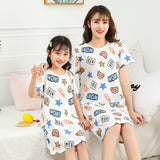 Pyjama Mère Fille Manga 