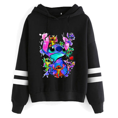 Sweat Meilleure Amie Stitch Multicolore