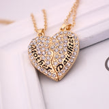 Collier Mère Fille Brillant