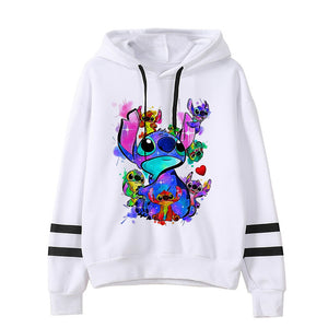 Sweat Meilleure Amie Stitch Multicolore