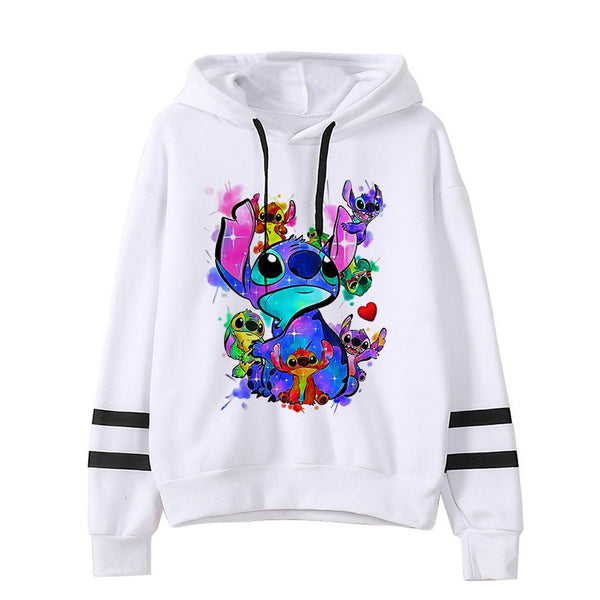 Sweat Meilleure Amie Stitch Multicolore