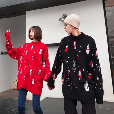 Pull de Noël Couple
