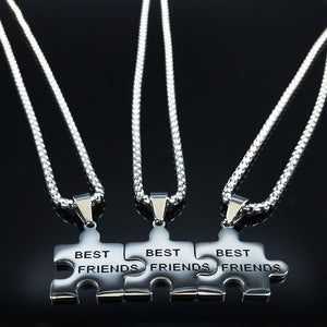 Collier d'Amitié 3 Parties Puzzle Best Friends