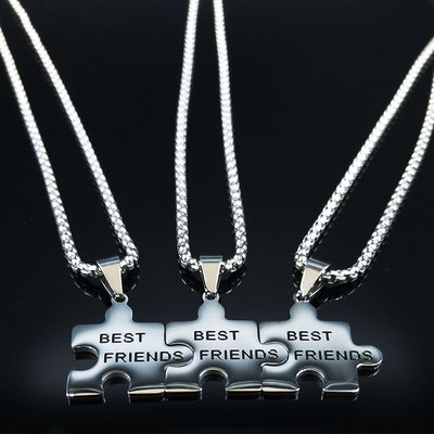 Collier d'Amitié 3 Parties Puzzle Best Friends