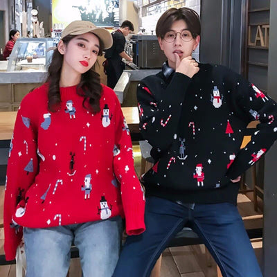 Pull de Noël Couple