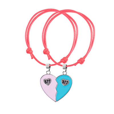 Bracelet de Meilleure Amie Coeur