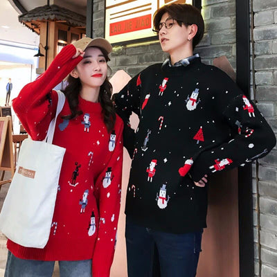 Pull de Noël Couple