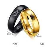 Bague Couple 1 An Dimensions