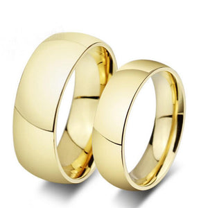 Bague Couple Amour en Or Duo