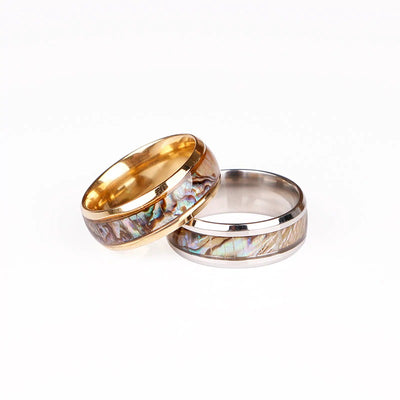 Bague Couple Nacre