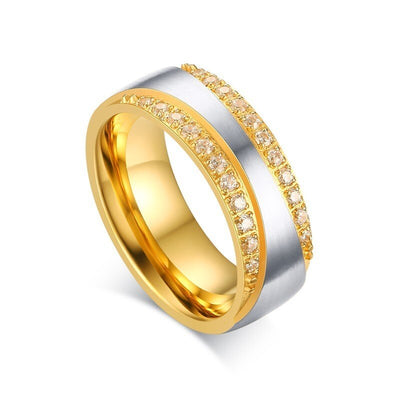 Bague Fiançailles couple Femme - MatchingMood