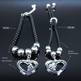 Bracelet Couple Coeur Dimensions - MatchinfMood