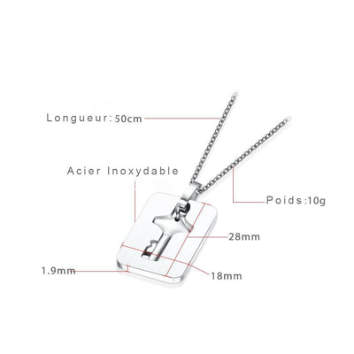 Bracelet Couple Collier Clé Caractéristiques