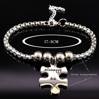 Bracelet d Amitié à Trois Caractéristiques - Always Be