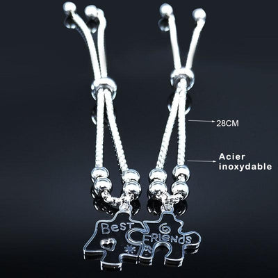 Bracelet d'Amitié Puzzle Caractéristiques - MatchingMood