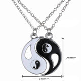 Collier Yin Yang Best Friend Dimensions