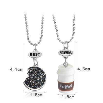 Collier d'Amitié Oreo Coffee Dimensions
