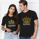 Tee-Shirt Couple King Queen