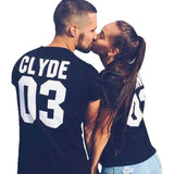 T shirt Couple Bonnie 03 and Clyde 03