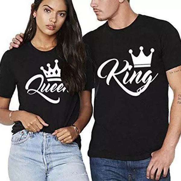 Tee-Shirt de Couple King Queen