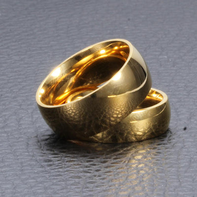 Duo Anneaux Couple Amour en Or Dimensions