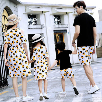 Ensemble Vetements Famille Bee Head