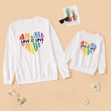 Pull Mère Fille Love Is Love