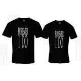 Tee-Shirt I Do Forever noir